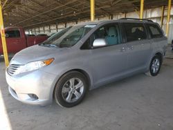 Vehiculos salvage en venta de Copart Phoenix, AZ: 2015 Toyota Sienna LE