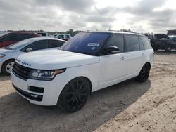 Carros dañados por inundaciones a la venta en subasta: 2016 Land Rover Range Rover Supercharged