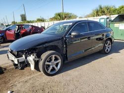 Salvage cars for sale from Copart Miami, FL: 2015 Audi A3 Premium