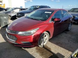 Salvage cars for sale from Copart Tucson, AZ: 2017 Chevrolet Cruze LT