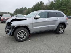 Salvage cars for sale from Copart Exeter, RI: 2015 Jeep Grand Cherokee Limited