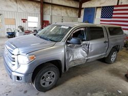 Toyota Tundra salvage cars for sale: 2016 Toyota Tundra Crewmax SR5