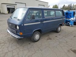 Classic salvage cars for sale at auction: 1984 Volkswagen Vanagon Bus