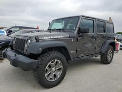 Salvage cars for sale from Copart Grand Prairie, TX: 2017 Jeep Wrangler Unlimited Rubicon