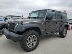 Jeep salvage cars for sale: 2017 Jeep Wrangler Unlimited Rubicon