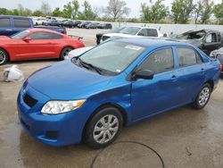 Salvage cars for sale from Copart Bridgeton, MO: 2010 Toyota Corolla Base