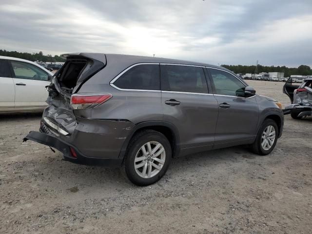 2016 Toyota Highlander LE