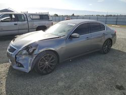 Salvage cars for sale from Copart Antelope, CA: 2012 Infiniti G37 Base