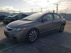 Salvage cars for sale at Sun Valley, CA auction: 2009 Honda Civic EXL