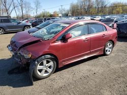 Salvage cars for sale at New Britain, CT auction: 2009 Honda Civic LX-S