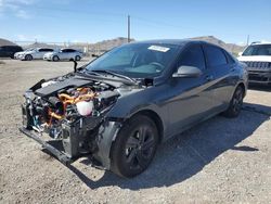Salvage cars for sale at North Las Vegas, NV auction: 2023 Hyundai Elantra Blue
