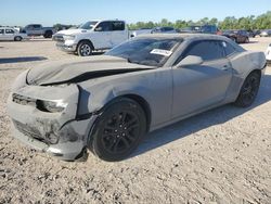 Salvage cars for sale at Houston, TX auction: 2014 Chevrolet Camaro LS