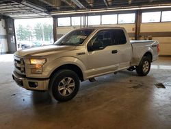 Salvage cars for sale at Wheeling, IL auction: 2017 Ford F150 Super Cab