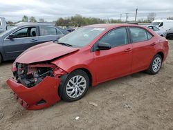 Toyota Corolla L salvage cars for sale: 2017 Toyota Corolla L