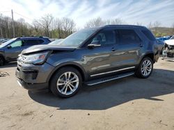 Salvage cars for sale from Copart Marlboro, NY: 2018 Ford Explorer XLT