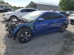 Salvage cars for sale from Copart Midway, FL: 2019 Honda Civic LX