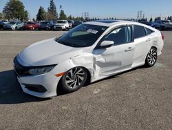 Salvage cars for sale from Copart Rancho Cucamonga, CA: 2016 Honda Civic EX
