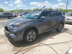 Toyota Highlander xle salvage cars for sale: 2021 Toyota Highlander XLE