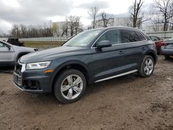 Salvage cars for sale at Central Square, NY auction: 2018 Audi Q5 Premium Plus