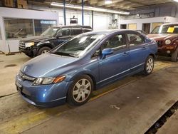 Salvage cars for sale at Wheeling, IL auction: 2008 Honda Civic LX