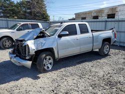 Salvage trucks for sale at Albany, NY auction: 2017 Chevrolet Silverado K1500 LT