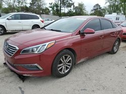Salvage cars for sale from Copart Hampton, VA: 2015 Hyundai Sonata SE