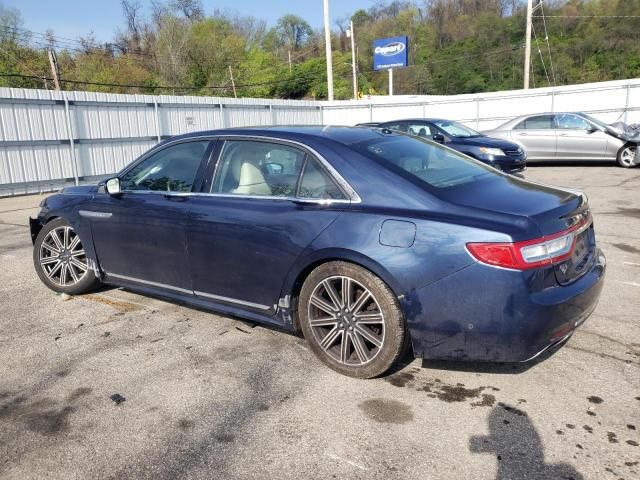 2017 Lincoln Continental Reserve