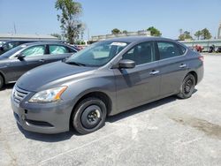 Salvage cars for sale at Tulsa, OK auction: 2015 Nissan Sentra S