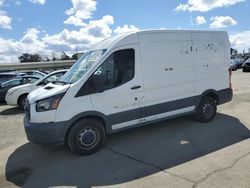 Salvage trucks for sale at Martinez, CA auction: 2017 Ford Transit T-150