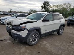 Salvage cars for sale from Copart Lexington, KY: 2019 Jeep Cherokee Trailhawk