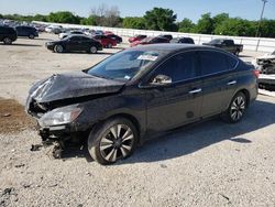 Salvage cars for sale at San Antonio, TX auction: 2018 Nissan Sentra S