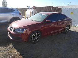 Salvage cars for sale at North Las Vegas, NV auction: 2017 Volkswagen Jetta SE