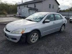 Salvage cars for sale at York Haven, PA auction: 2006 Honda Accord SE