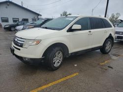 Salvage cars for sale at Pekin, IL auction: 2008 Ford Edge SEL