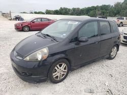Salvage cars for sale at New Braunfels, TX auction: 2008 Honda FIT Sport