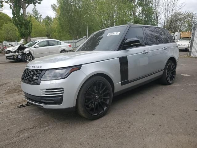 2019 Land Rover Range Rover HSE