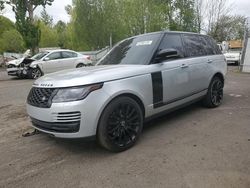 Land Rover Range Rover salvage cars for sale: 2019 Land Rover Range Rover HSE