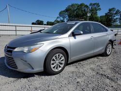 Salvage cars for sale at Gastonia, NC auction: 2016 Toyota Camry LE