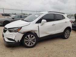 Salvage cars for sale at Houston, TX auction: 2019 Buick Encore Preferred