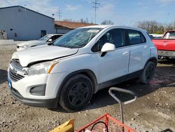 Salvage cars for sale from Copart Columbus, OH: 2016 Chevrolet Trax LS