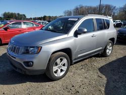 Salvage cars for sale at East Granby, CT auction: 2017 Jeep Compass Latitude
