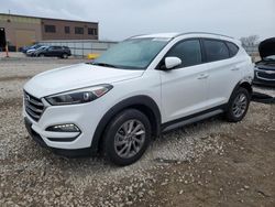 Salvage cars for sale from Copart Kansas City, KS: 2017 Hyundai Tucson Limited