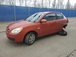 Salvage cars for sale from Copart Atlantic Canada Auction, NB: 2008 Hyundai Accent Base