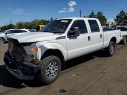 Salvage cars for sale at Denver, CO auction: 2012 Ford F350 Super Duty