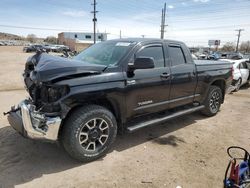 Salvage cars for sale at Colorado Springs, CO auction: 2014 Toyota Tundra Double Cab SR/SR5