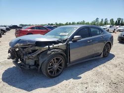 Acura tlx salvage cars for sale: 2018 Acura TLX TECH+A