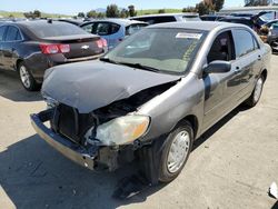 Salvage cars for sale from Copart Martinez, CA: 2007 Toyota Corolla CE