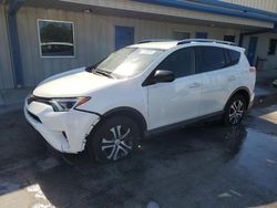 Salvage cars for sale from Copart Fort Pierce, FL: 2017 Toyota Rav4 LE
