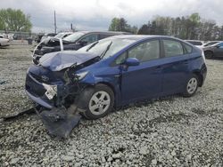 Salvage cars for sale from Copart Mebane, NC: 2011 Toyota Prius