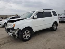 Salvage cars for sale from Copart Wilmer, TX: 2010 Honda Pilot EXL